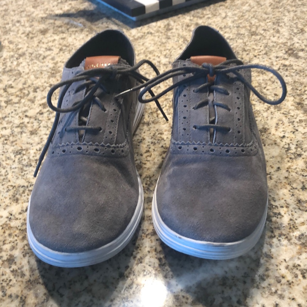 Cole Haan - Ella Grand OX II Suede Sneaker